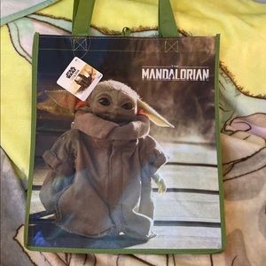 Mandalorian the child aka baby Yoda tote bags